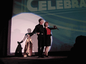 Carrie Fisher and Daniels